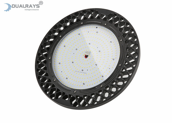 140lm/w দক্ষতা LED UFO হাই বে লাইট দীর্ঘ জীবন স্প্যান ডাই - কাস্টিং আল হাউজিং