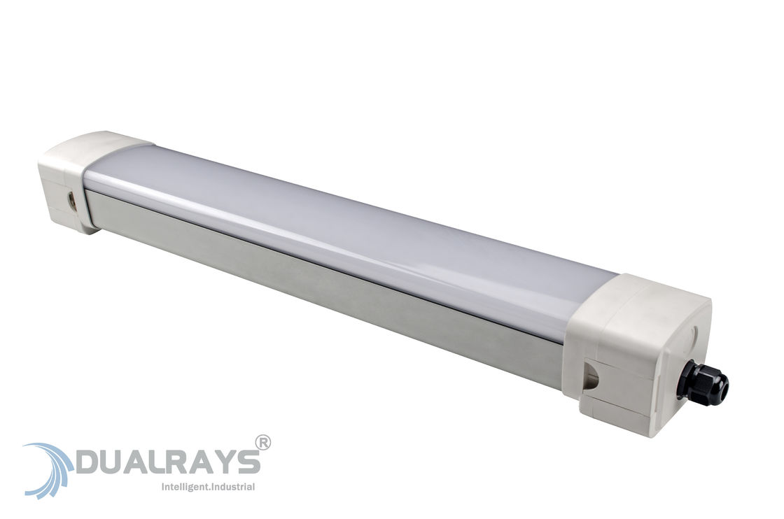 কম আলোর ক্ষয় LED ট্রাই প্রুফ LED লাইট 120LPW 160LPW 60W IP65 IK08 PIR সেন্সর