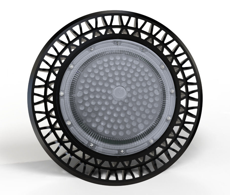 হল্যান্ডে 150W UFO হাই বে লাইট স্টক বড় গুদামের জন্য 5 বছরের গ্যারান্টি সহ