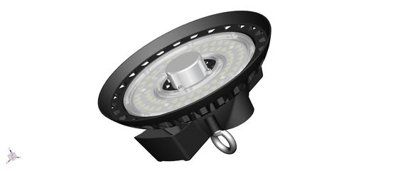 সোসেন ড্রাইভারের সাথে 140LPW UFO LED হাই বে 150W IP65 লাইট